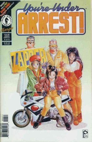 You're Under Arrest! #6 VF ; Dark Horse comic book