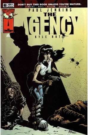 Agency, The #6 VF ; Image comic book