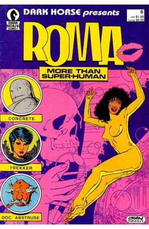 Dark Horse Presents #6 published by Dark Horse with cover art by John Workman Jr.