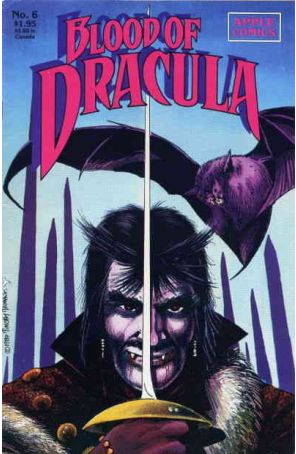 Blood of Dracula #6 VF ; Apple comic book