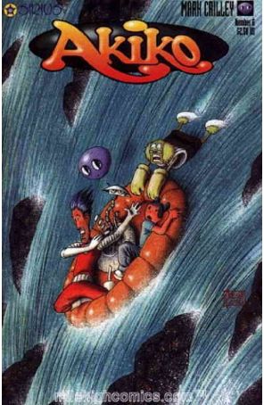 Akiko #6 VF ; Sirius comic book