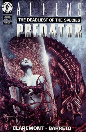 Aliens/Predator: The Deadliest of the Species #6 VF ; Dark Horse comic book