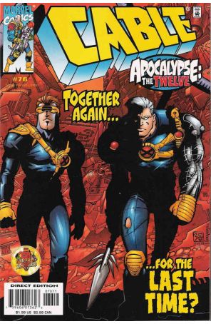 Cable #76 published by Marvel