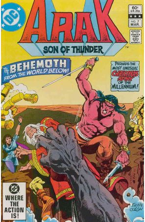 Arak Son of Thunder #7 VF ; DC comic book
