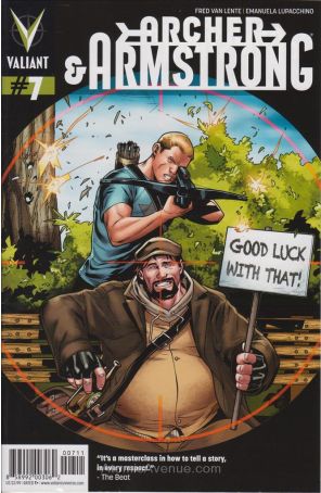 Archer and Armstrong (2nd Series) #7 VF ; Valiant comic book