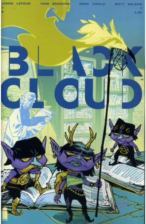 Black Cloud #7 VF ; Image comic book