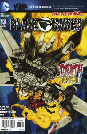 Blackhawks #7 VF ; DC comic book