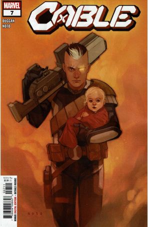 Cable (4th Series) #7 published by Marvel with cover art by Phil Noto