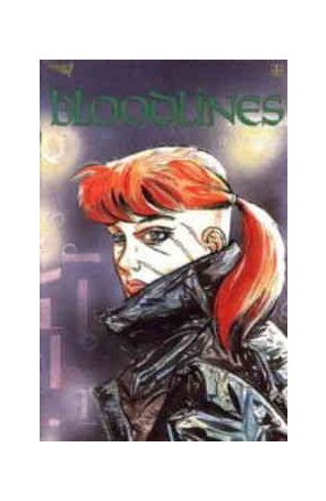 Bloodlines #7 VF ; Vortex comic book