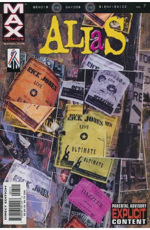 Alias (Marvel) #7 VF ; Marvel comic book