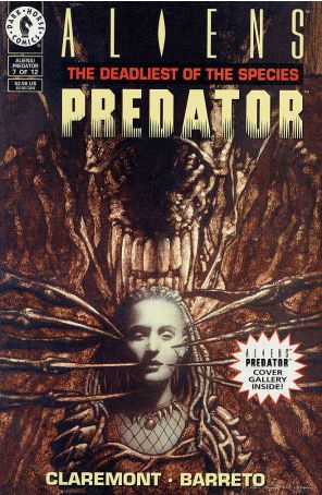 Aliens/Predator: The Deadliest of the Species #7 VF ; Dark Horse comic book