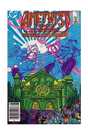 Amethyst #8 (Newsstand) VF ; DC comic book