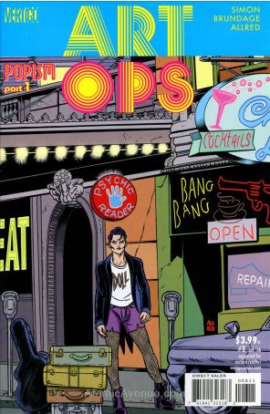 Art Ops #8 VF ; DC comic book