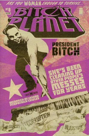 Bitch Planet #8 VF ; Image comic book