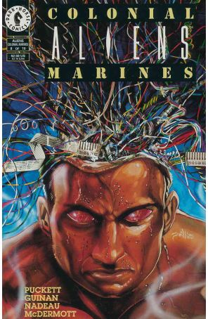 Aliens: Colonial Marines #8 VF ; Dark Horse comic book