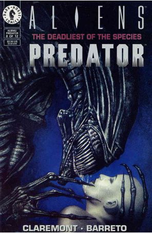 Aliens/Predator: The Deadliest of the Species #8 VF ; Dark Horse comic book