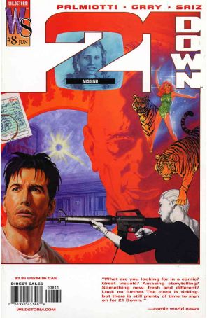 21 Down #8 VF; WildStorm | we combine shipping