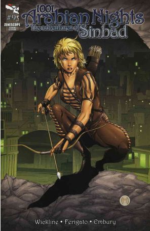 1001 Arabian Nights: The Adventures of Sinbad #9A VF ; Zenescope comic book