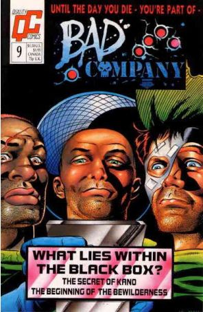 Bad Company #9 VF ; Fleetway Quality comic book
