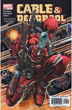 Cable/Deadpool #9 published by Marvel with cover art by Patrick Zircher