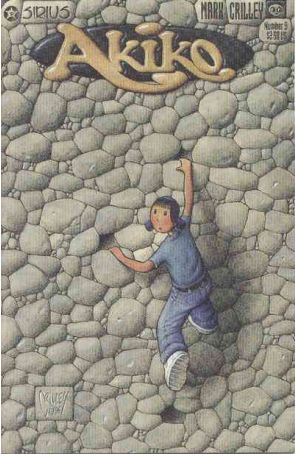 Akiko #9 VF ; Sirius comic book