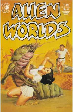 Alien Worlds #9 VF; Eclipse | we combine shipping