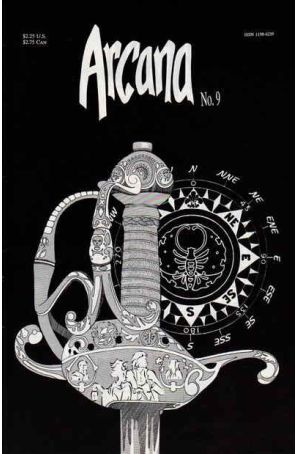 Arcana (Wells And Clark) #9 VF ; Wells & Clark comic book
