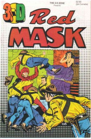 3-D Zone, The #9 VF; 3-D Zone | Red Mask - we combine shipping