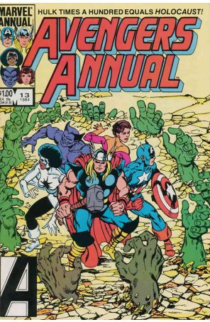 Avengers, The #Annual 125 published by Marvel with cover art by Steve Ditko, John Byrne