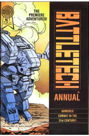 BattleTech (Blackthorne) Annual #1 VF/NM; Blackthorne | we combine shipping