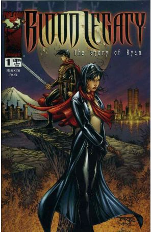 Blood Legacy: The Story of Ryan Ashcan #1 VF ; Image comic book